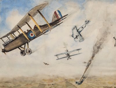WWI Dogfight, 1918 by R.C. McCarthy